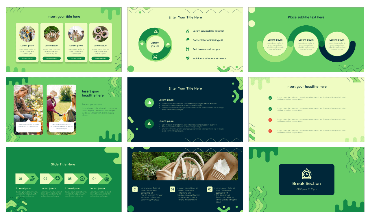 Ecofriendly Free PowerPoint Template and Google Slides Theme