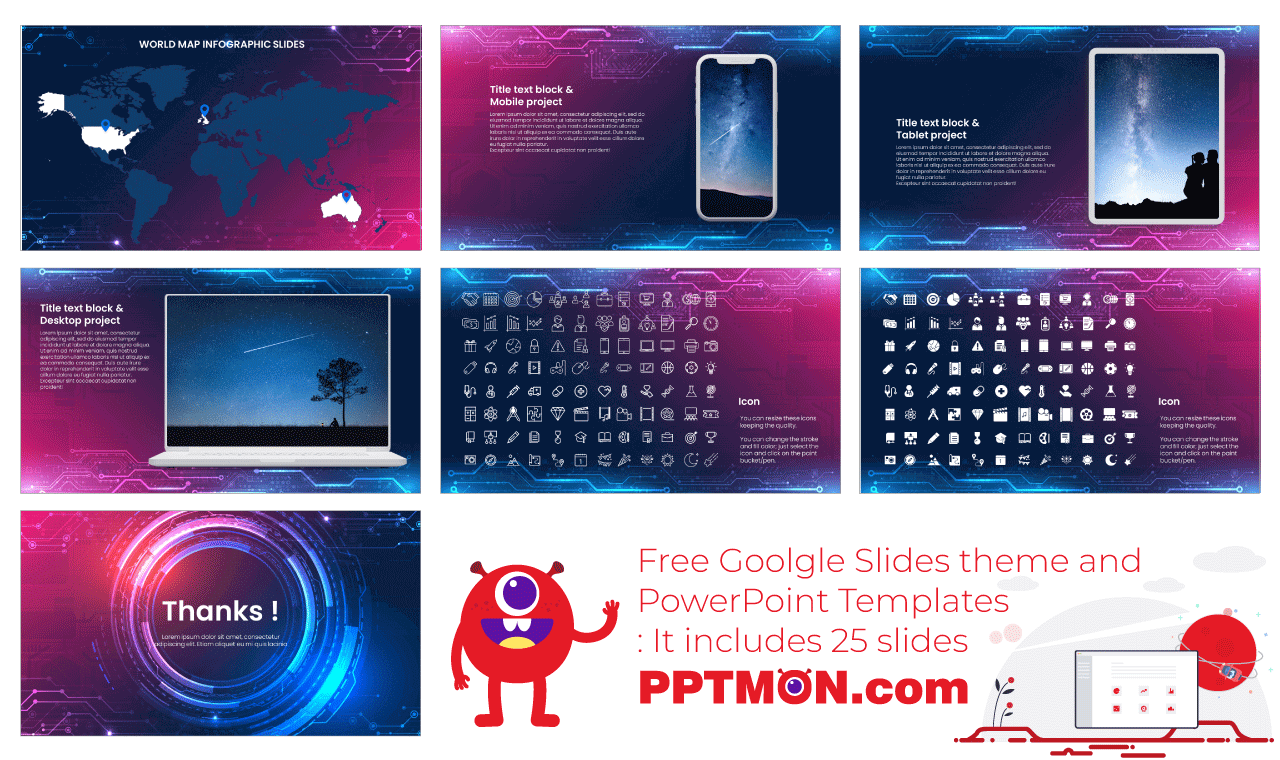 Network Powerpoint Template