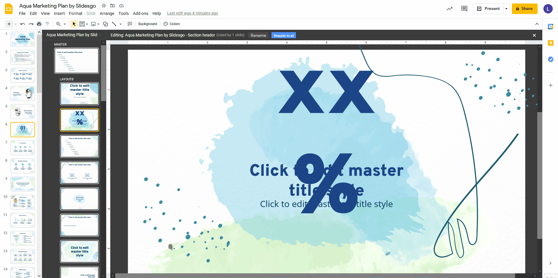 How to Edit the Master Slides PPT PPTX Templates