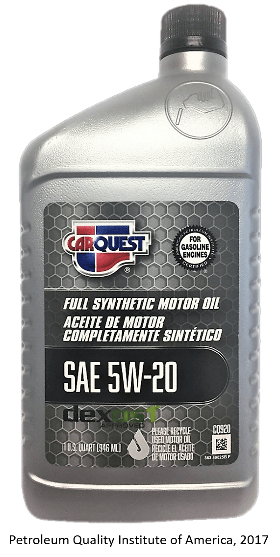 2017 SAE 5W20 SidebySide View