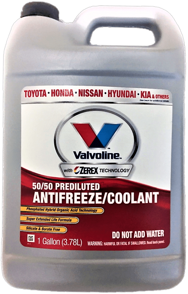 Valvoline with ZEREX Technology 50/50 Prediluted Antifreeze/Coolant