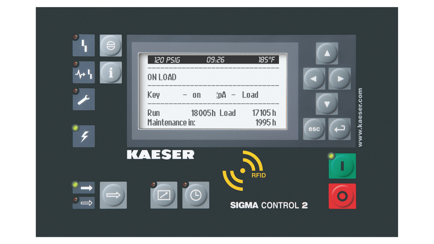 Kaeser Sigma Controls Air Compressor Control System
