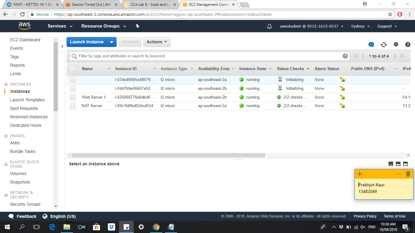CCA Lab 6Scale and Load Balance your Architecture Networking