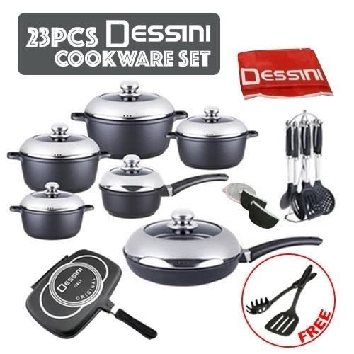 23pcs Dessini Cookware Set
