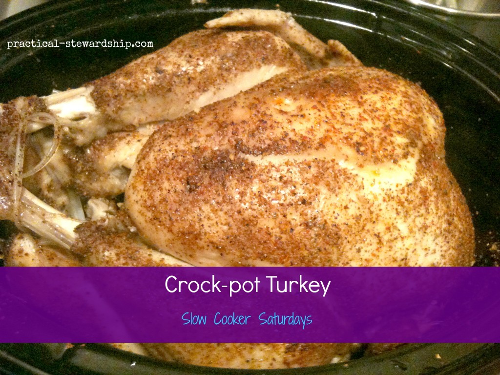 Easy CrockPot Turkey Practical Stewardship