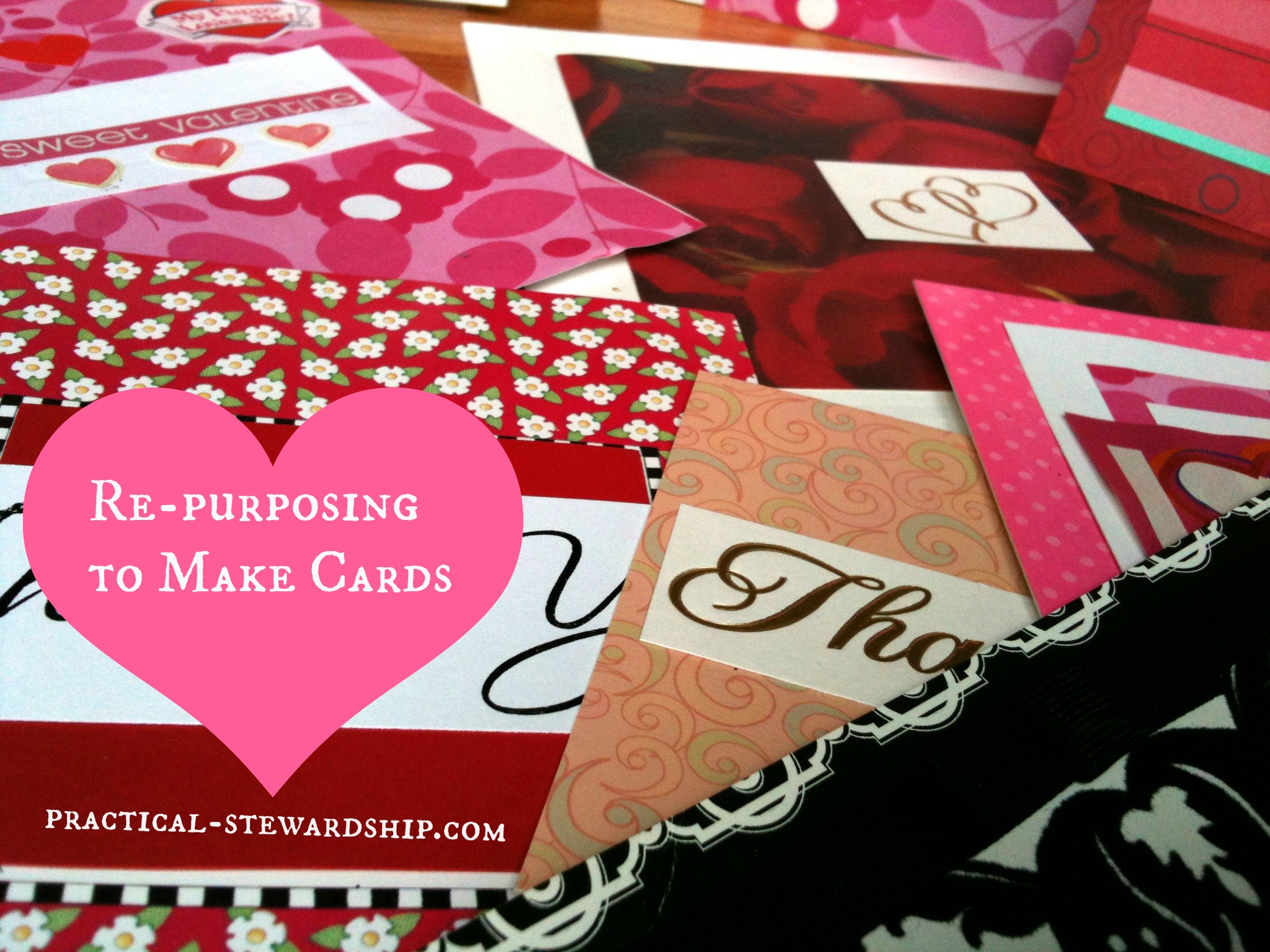 Upcycled & Repurposed Greeting Cards Practical Stewardship
