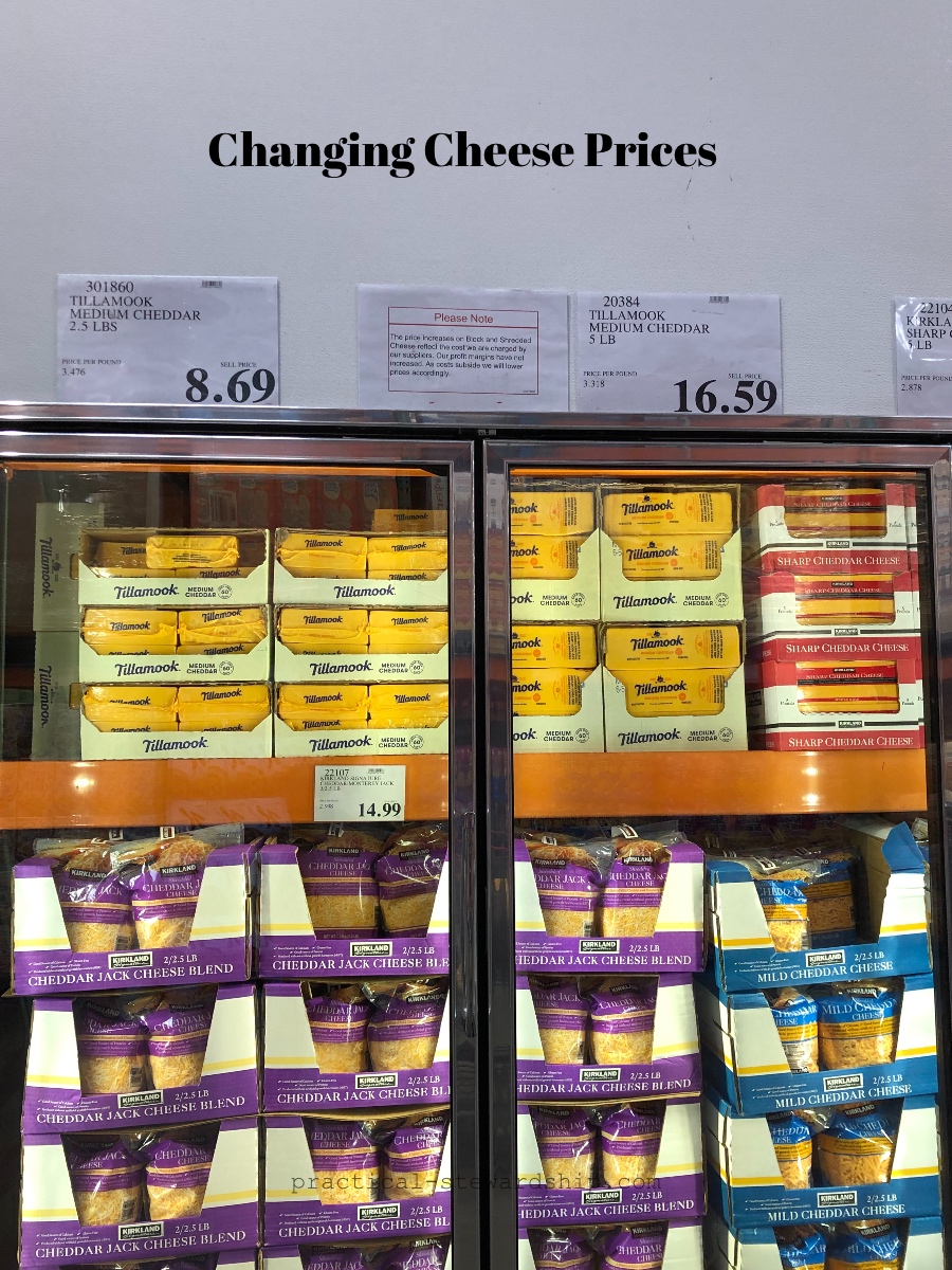 ChangingCheesePrices Practical Stewardship