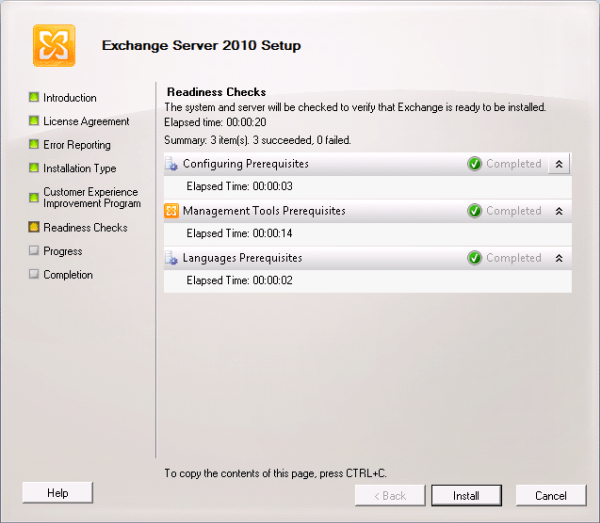 How to Install Exchange Server 2010 Management Tools on Windows 7