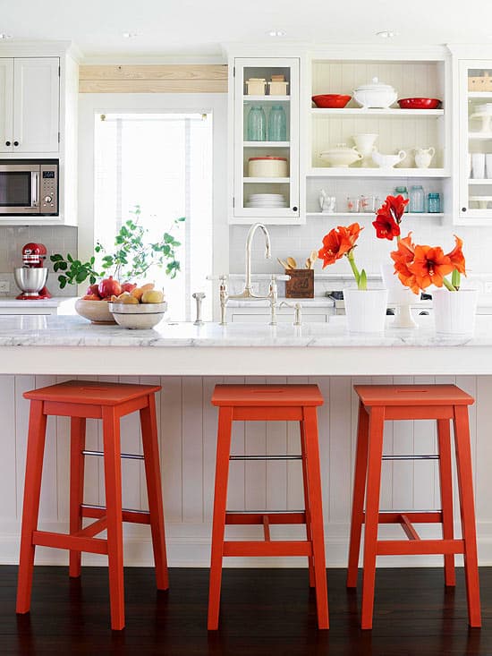 Easy IKEA Bar Stool Updates PRACTICAL & PRETTY