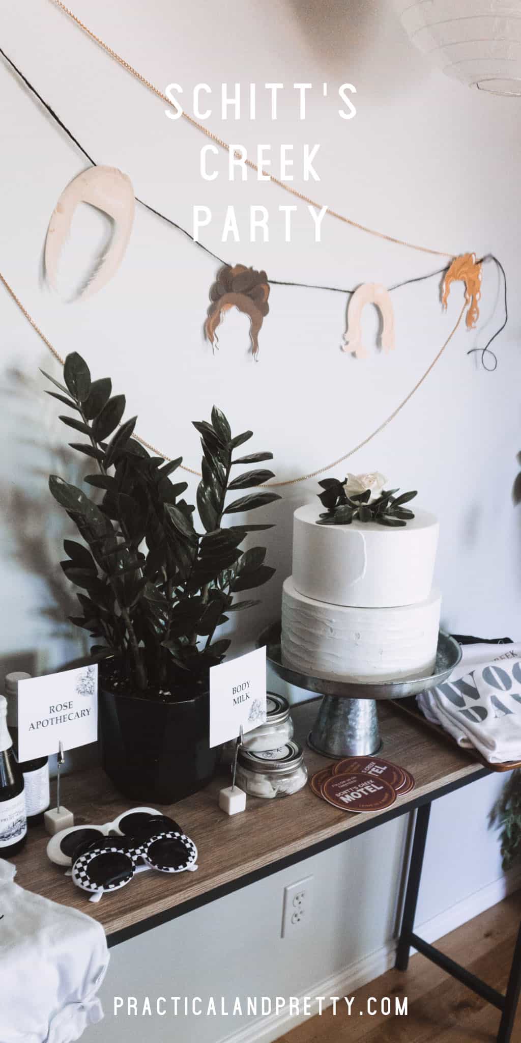 DIY Schitt's Creek Party Practical and Pretty