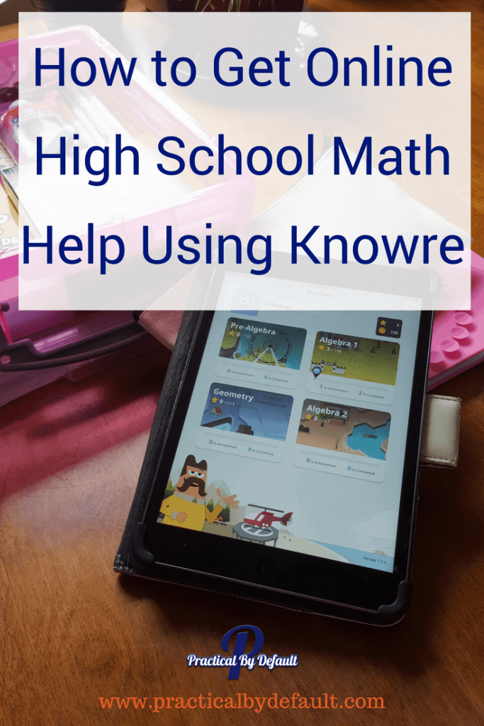 How to Get Online High School Math Help Using Knowre