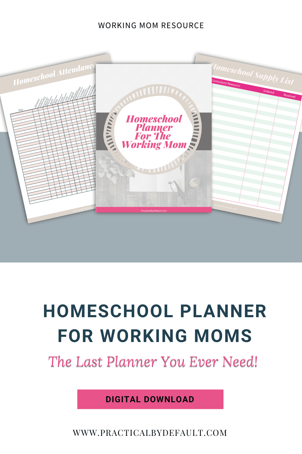 Homeschool Planner For Working Moms The Last Planner You Need!