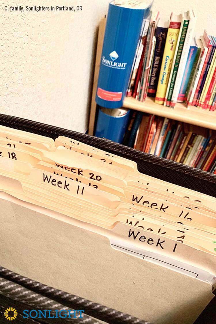How I Organize Without a Homeschool Room in a Small Space Practical