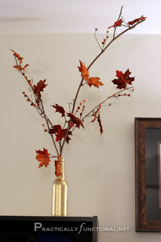 Easy DIY Fall Decor For Less Than 5 Practically Functional