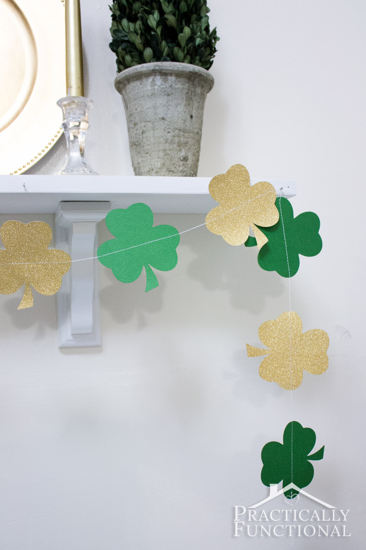 How To Make A Sewn Paper Garland! Practically Functional