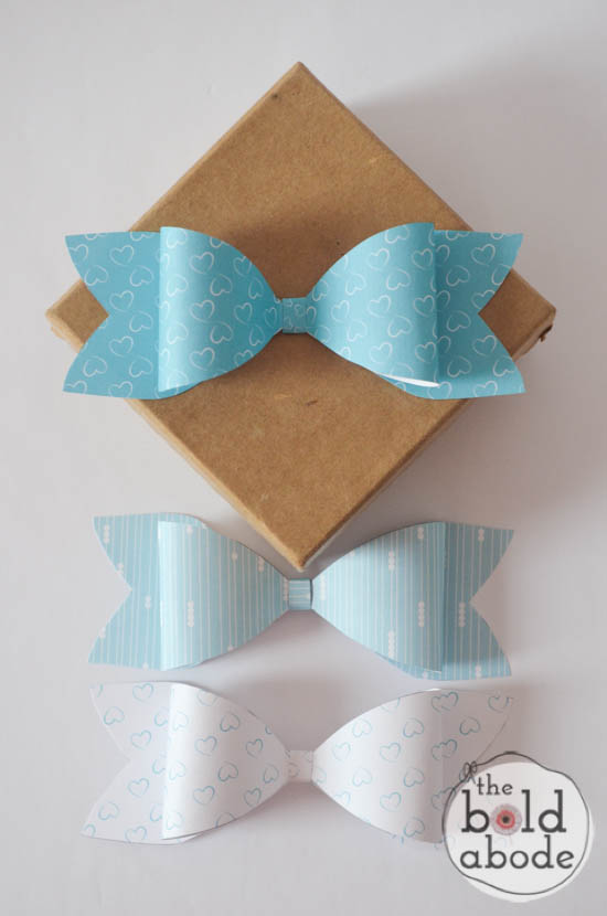 DIY Paper Bows (+ Free Printables) Practically Functional