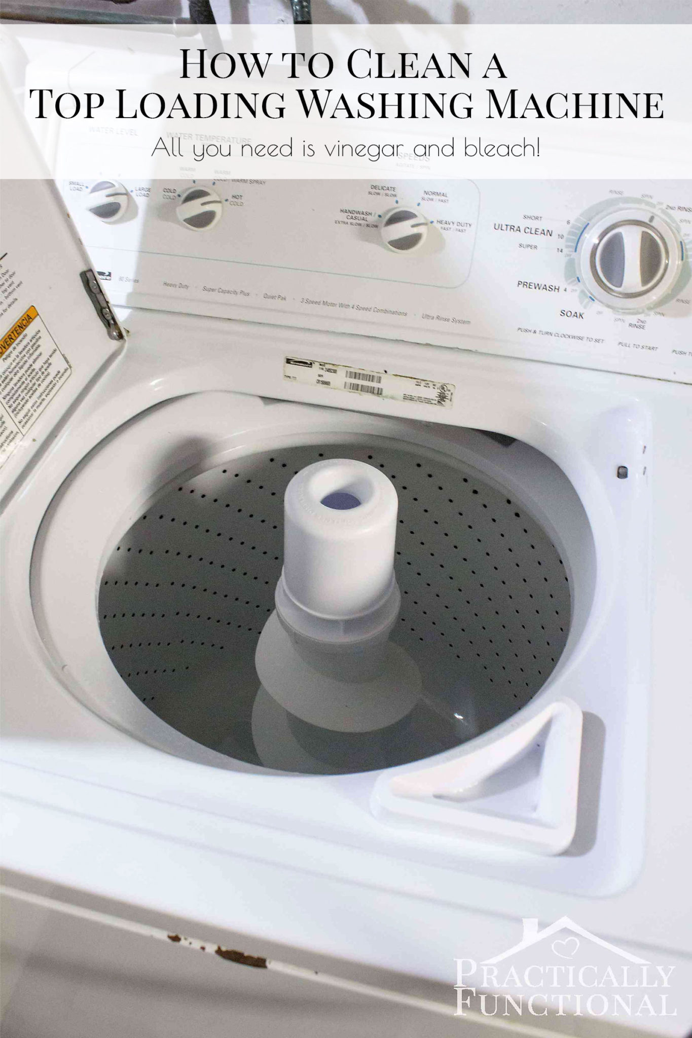 How To Clean A Top Loading Washing Machine With Vinegar