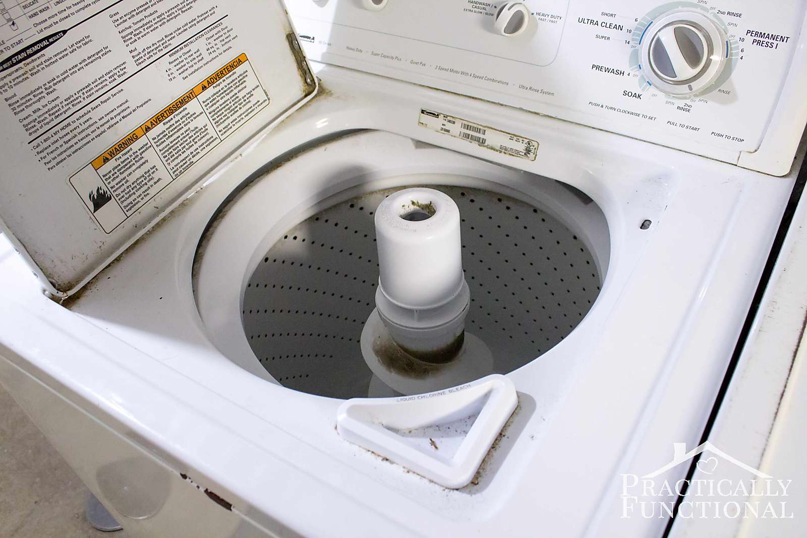 How To Clean A Top Loading Washing Machine With Vinegar