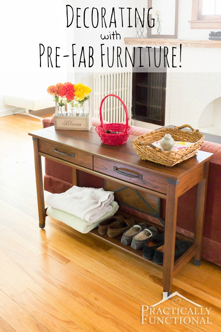 Decorating With Prefab Furniture Practically Functional