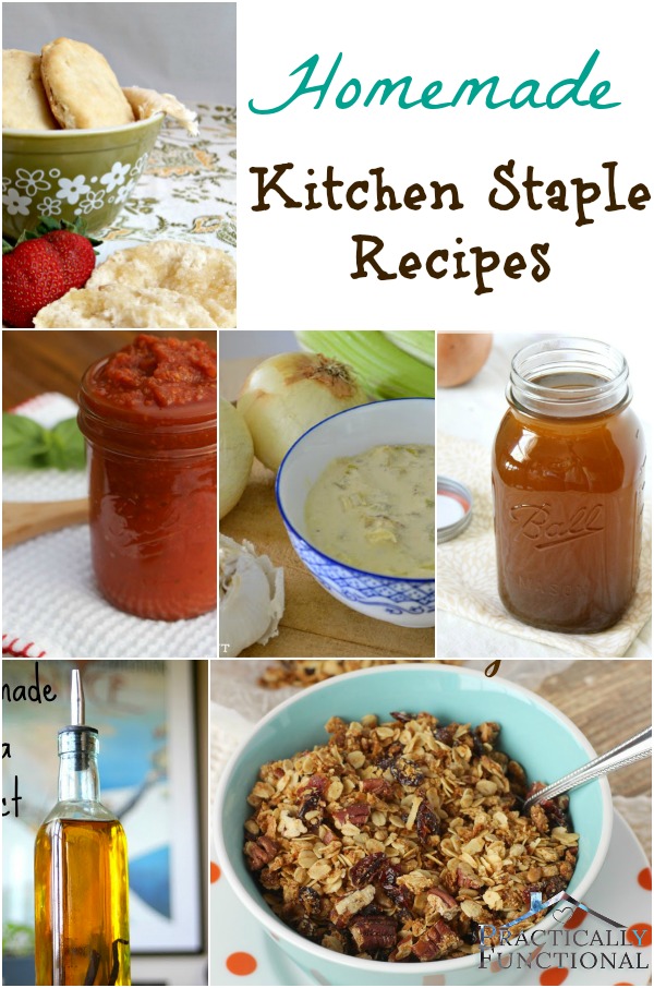 Homemade Versions of Your Favorite Kitchen Staples