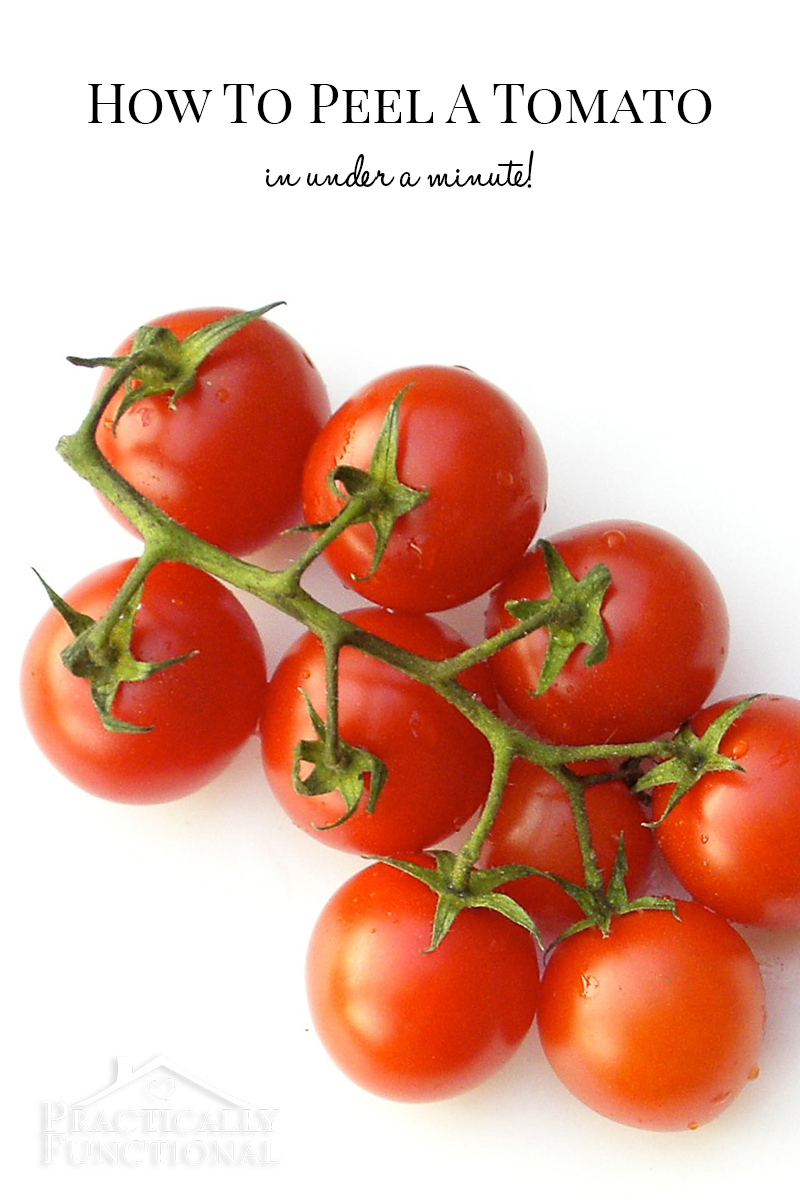 How To Peel A Tomato