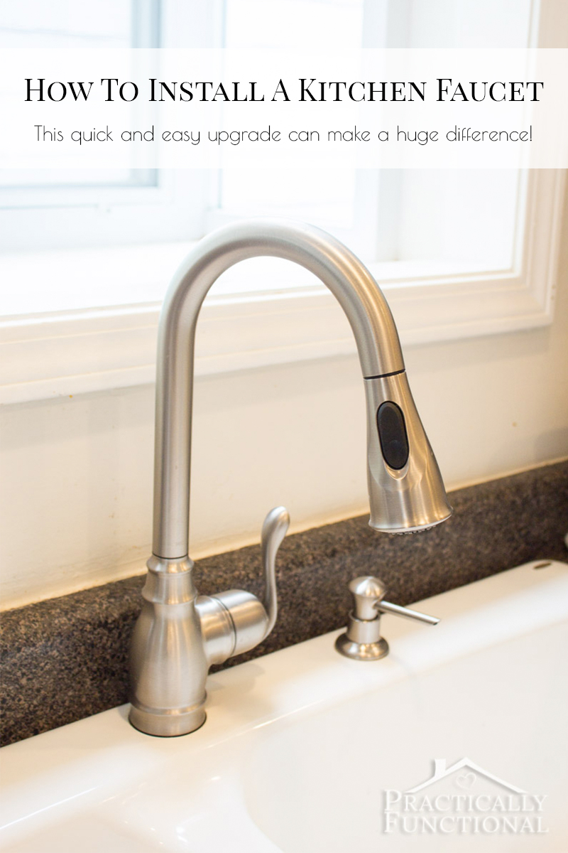 How To Install A Kitchen Faucet
