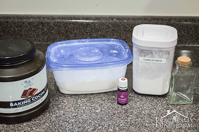 DIY Dry Shampoo For Dark Hair