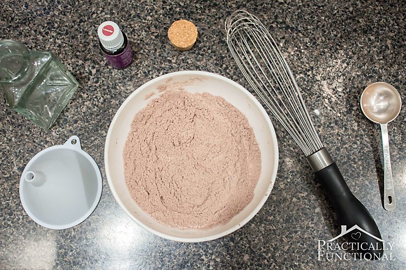 DIY Dry Shampoo For Dark Hair