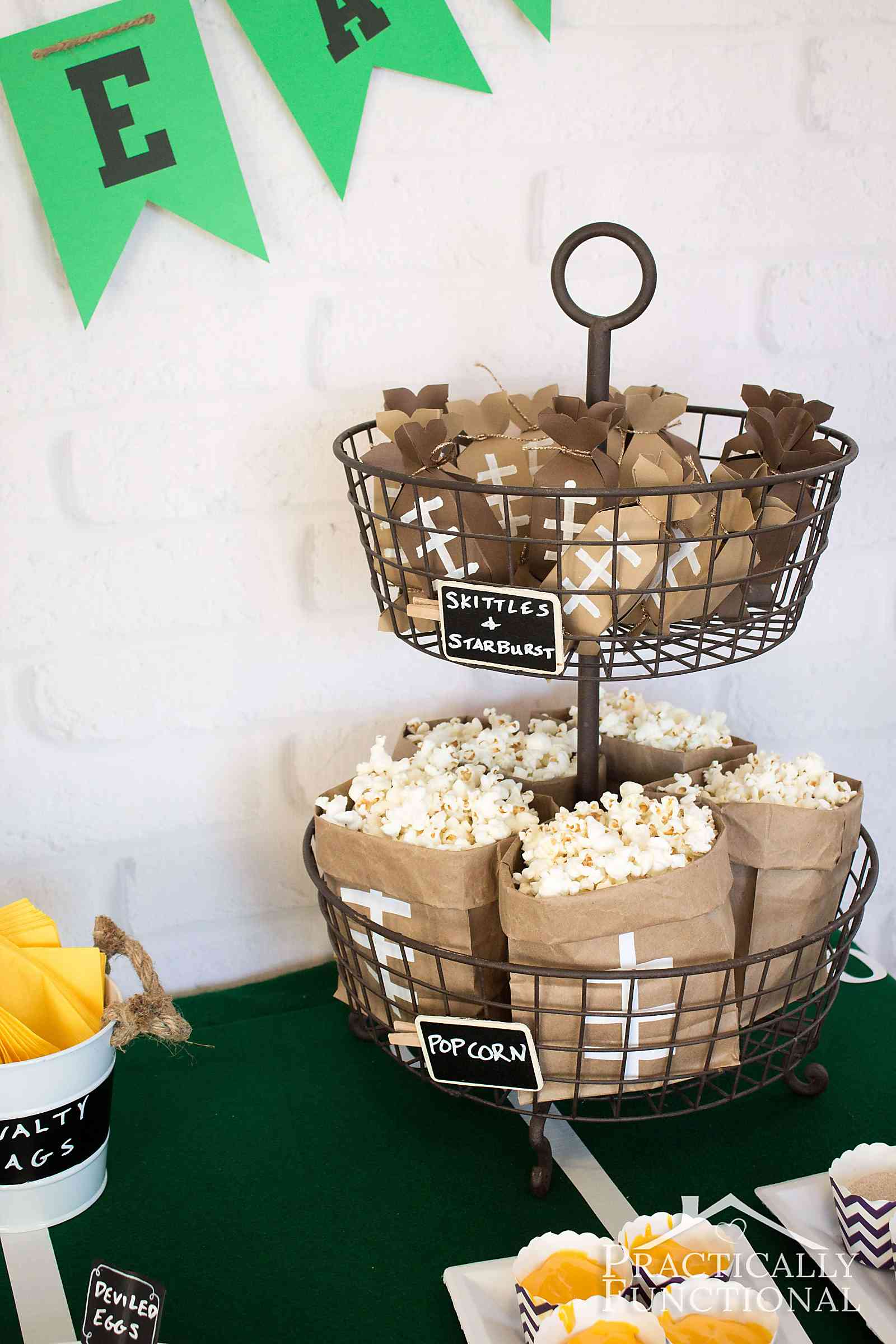 DIY Free Printable Football Treat Boxes