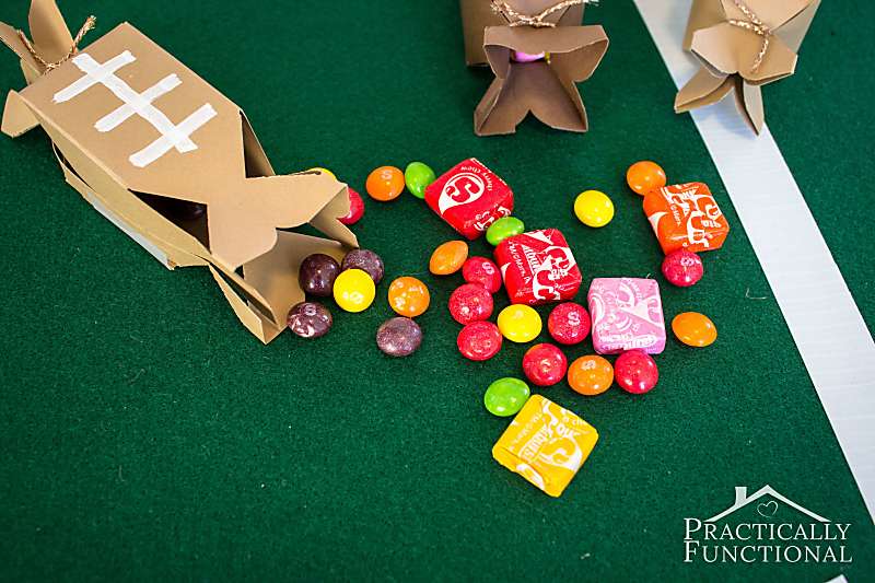 DIY Free Printable Football Treat Boxes