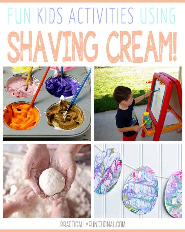12 Fun Shaving Cream Activities For Kids