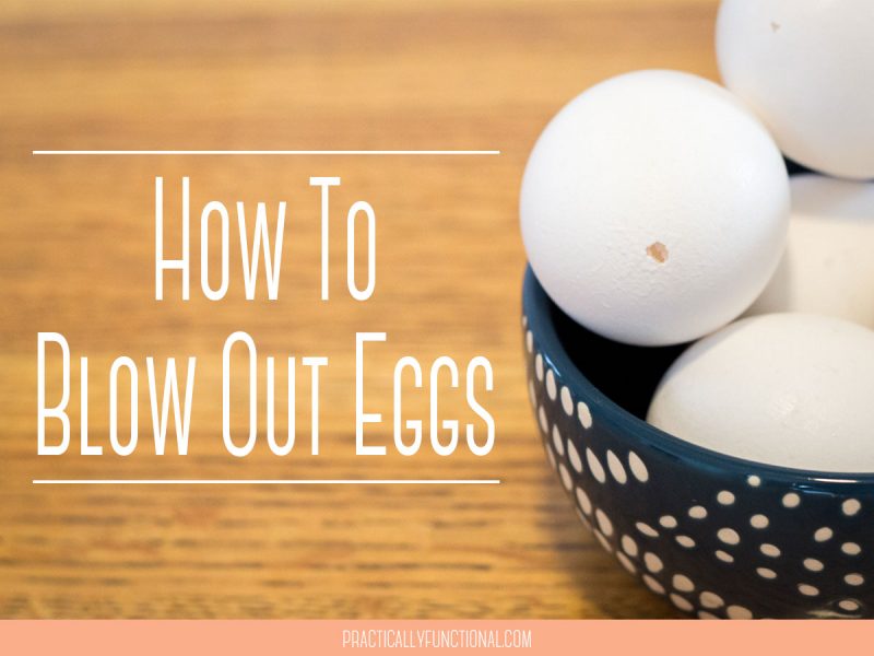 How To Blow Out Eggs