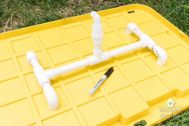 DIY Water Table With Fountains And Sprayers