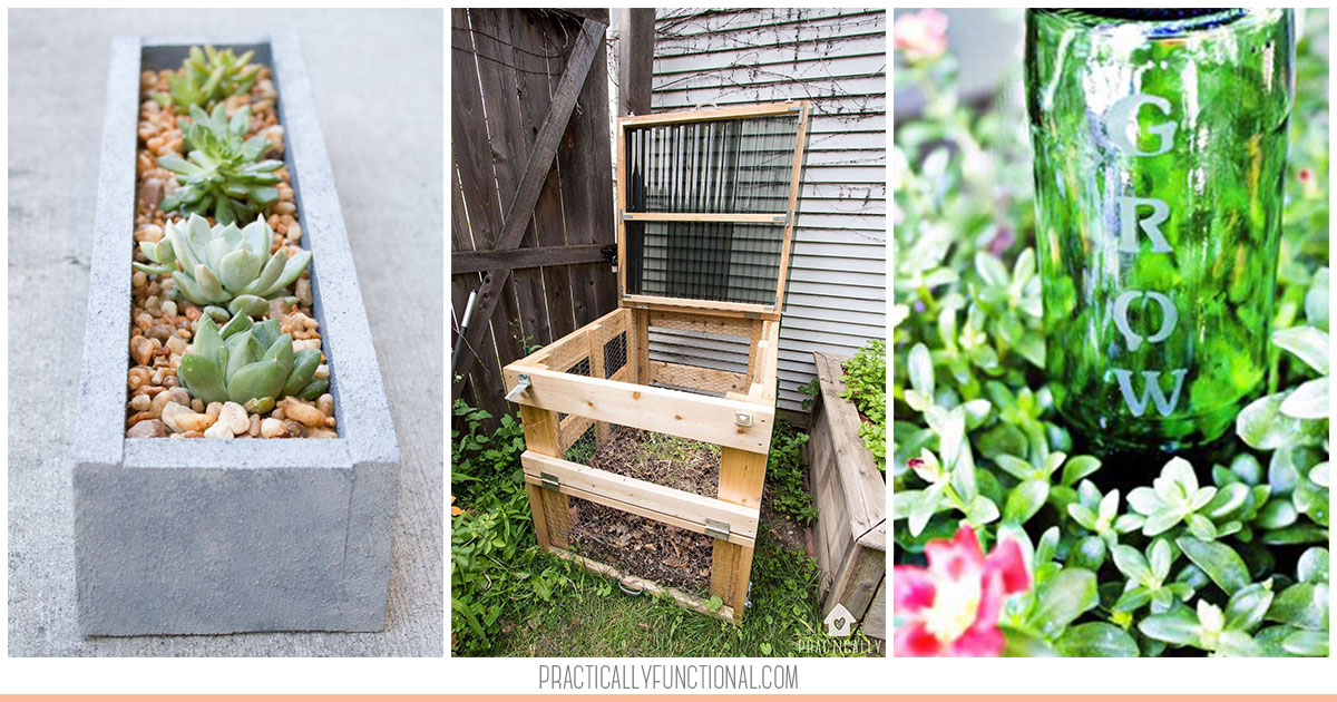 11 Garden Projects To Brighten Up Your Yard Practically Functional