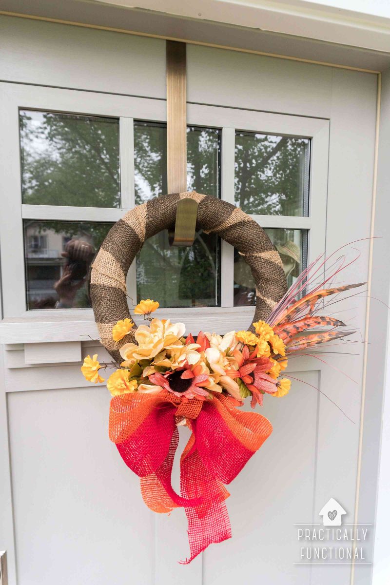 How To Make A Simple Wreath Step By Step In Under Ten Minutes