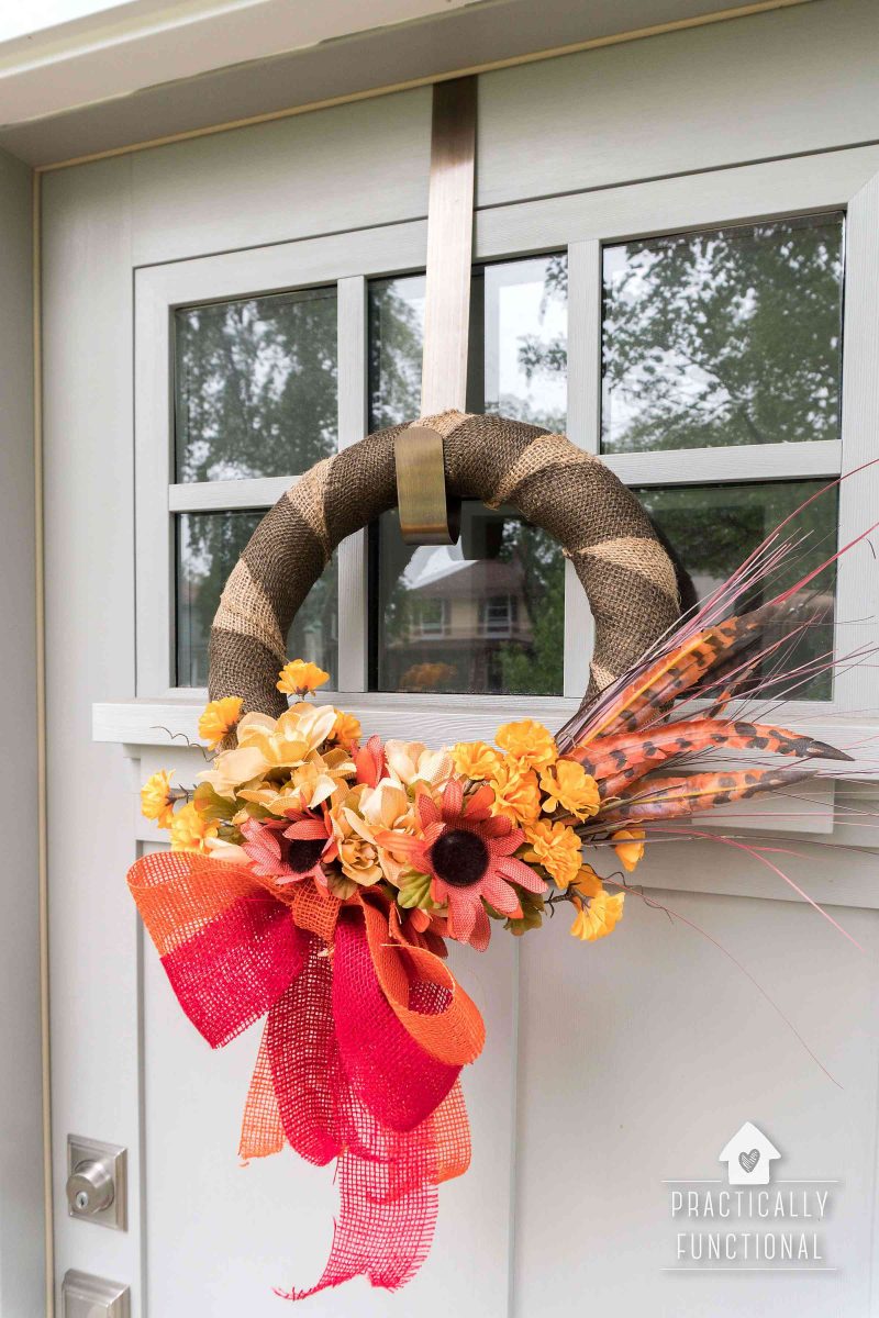 How To Make A Simple Wreath Step By Step In Under Ten Minutes