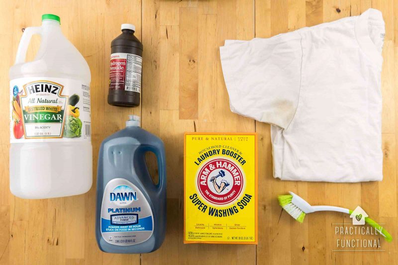 How To Remove Yellow Sweat Stains From Your Clothes The Easy Way!