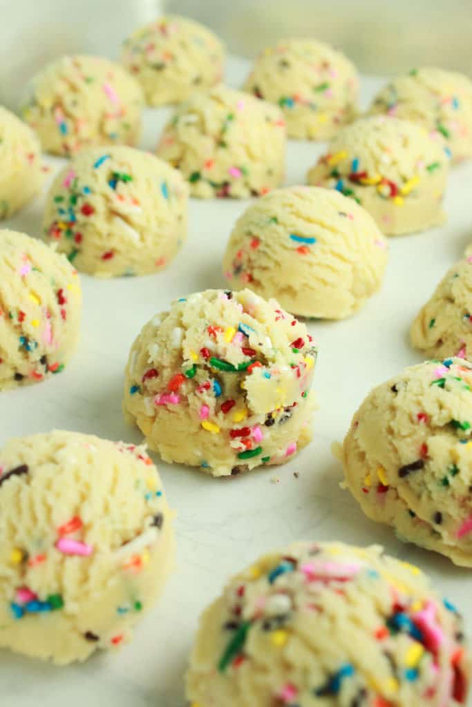 Soft Confetti Sprinkle Cookies Practically Homemade