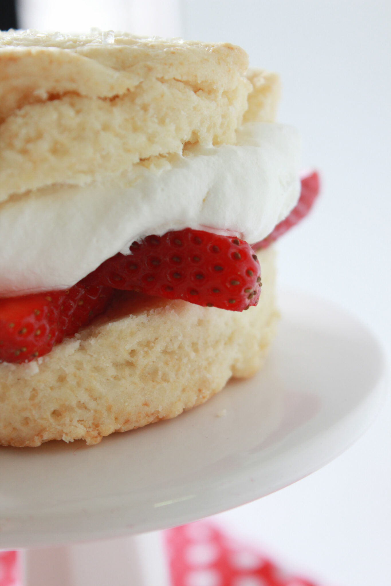 Strawberry Shortcake with Sweet Biscuits Practically Homemade