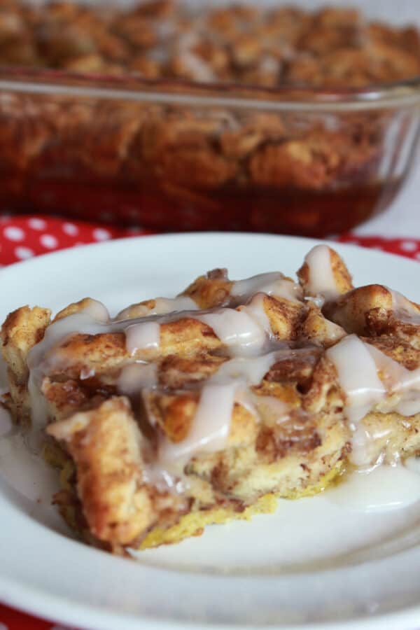 Cinnamon Roll French Toast Bake Practically Homemade