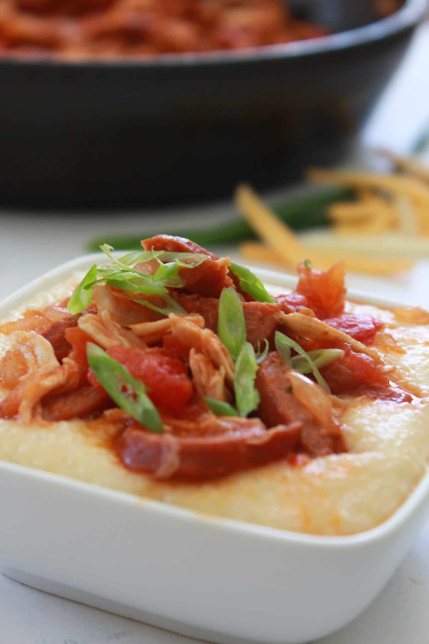 15 Minute Andouille Sausage and Grits Recipe Practically Homemade