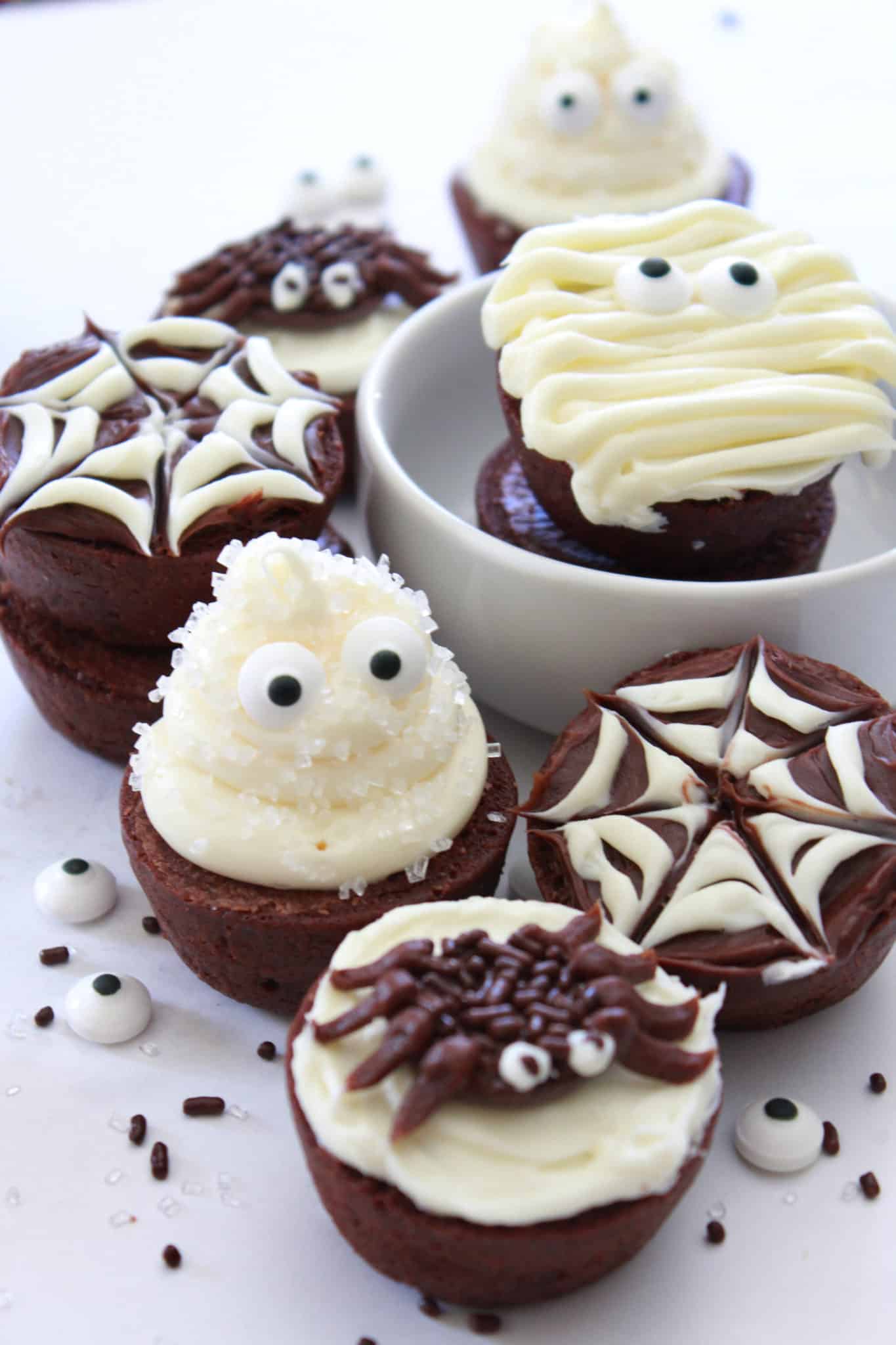 Halloween Brownie Bites Recipe Treats Practically Homemade