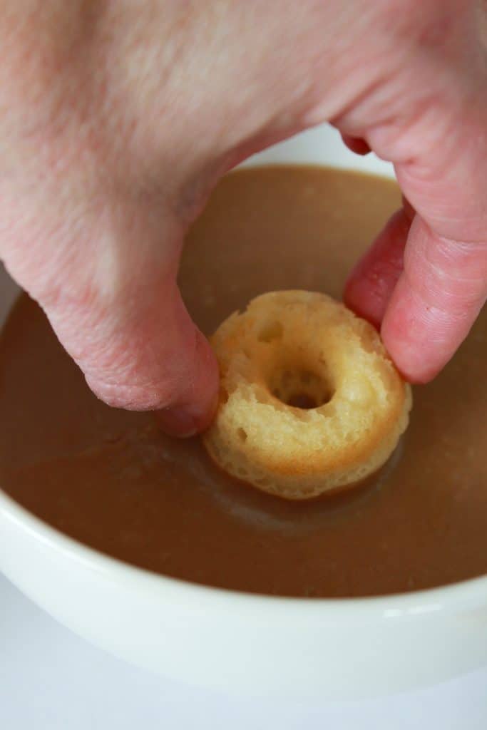 Pancake Mix Donuts with Maple Glaze Breakfast Practically Homemade