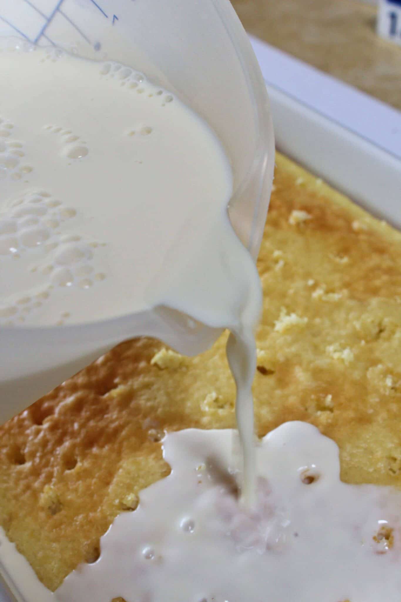 Tres Leches Cake with a Cake Mix Practically Homemade