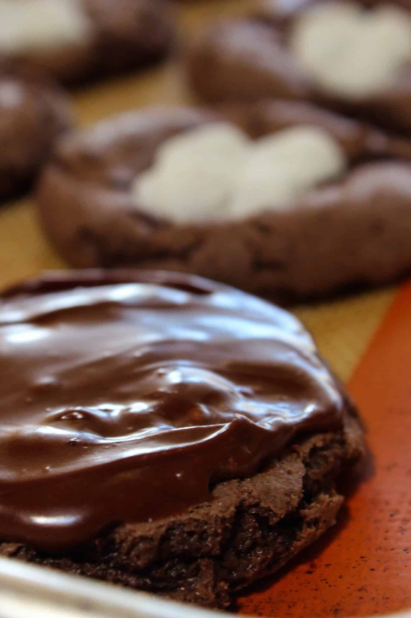 Easy Mississippi Mud Cookies with a Cake Mix Practically Homemade