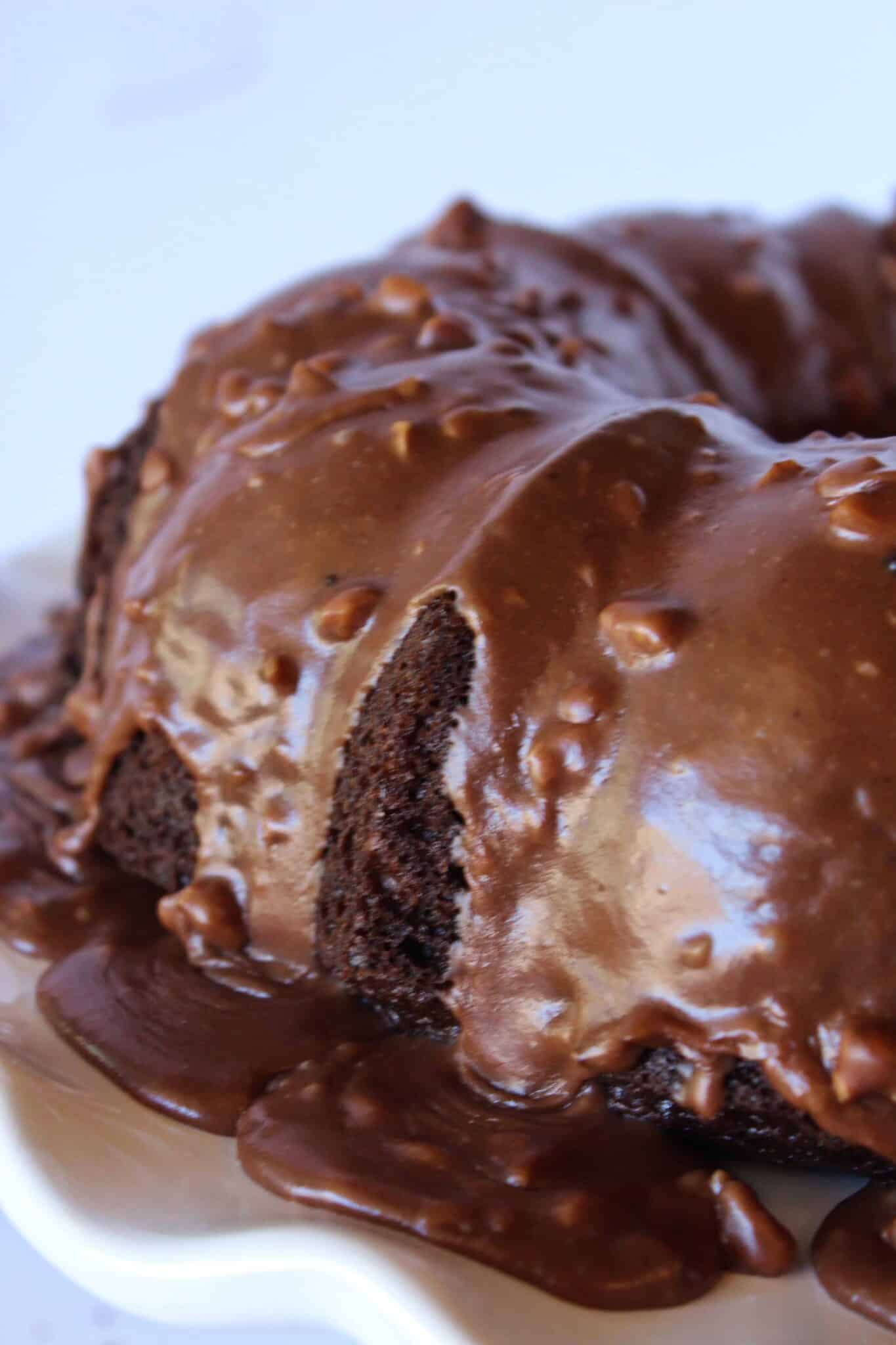 Texas Sheet Cake Bundt Cake Recipe Practically Homemade