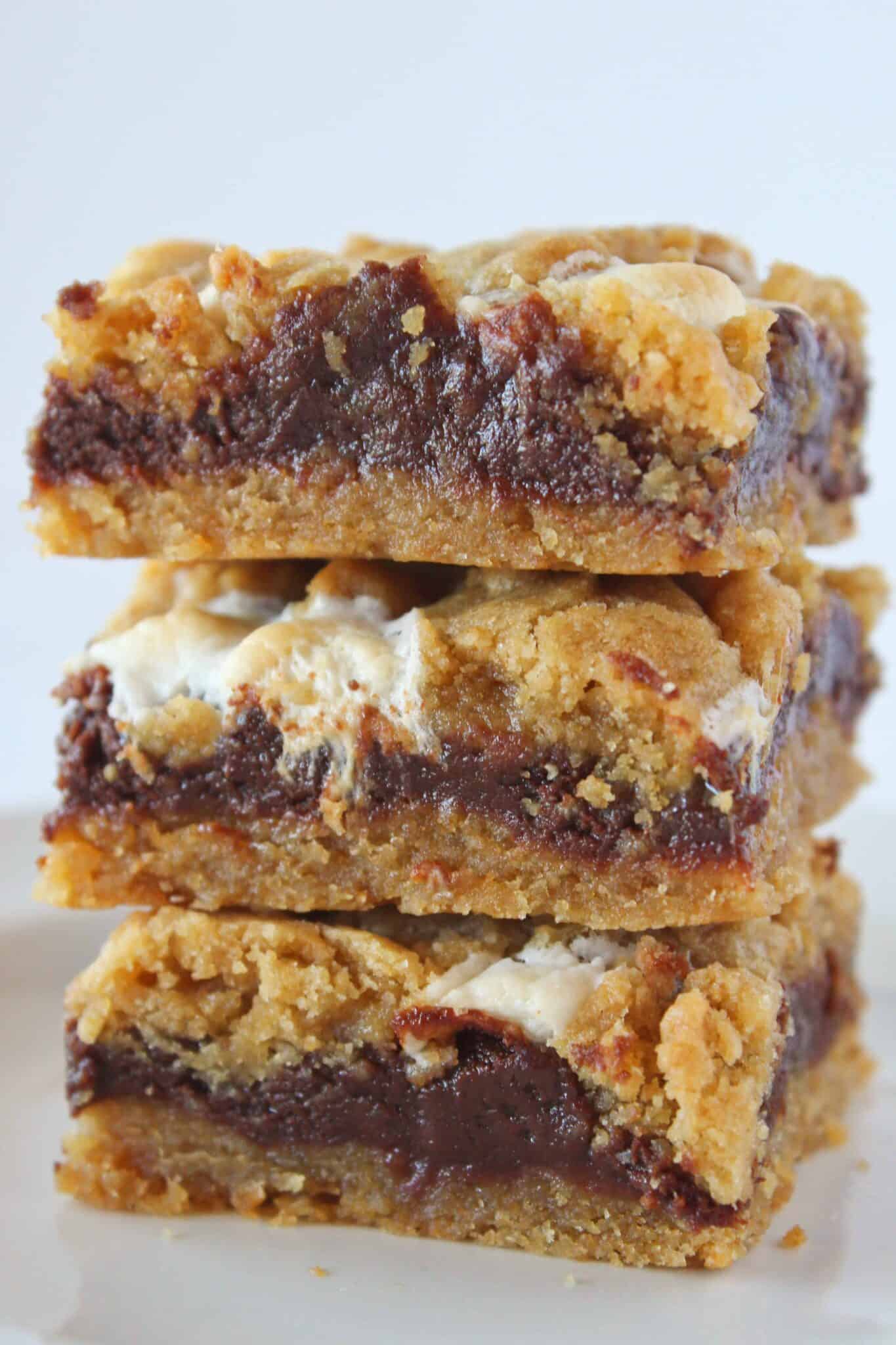 Fun S'mores Cookie Bars Recipe Practically Homemade
