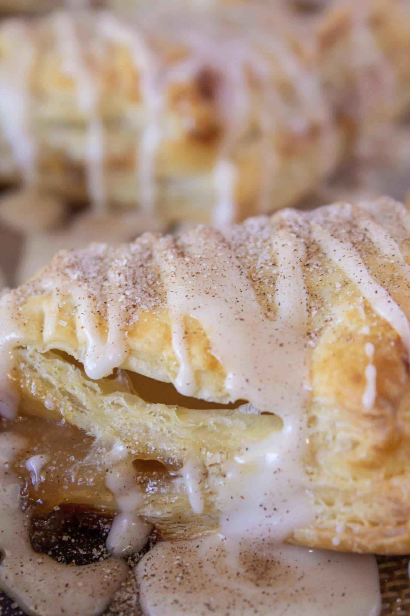 Easy Caramel Apple Turnovers Recipe Practically Homemade