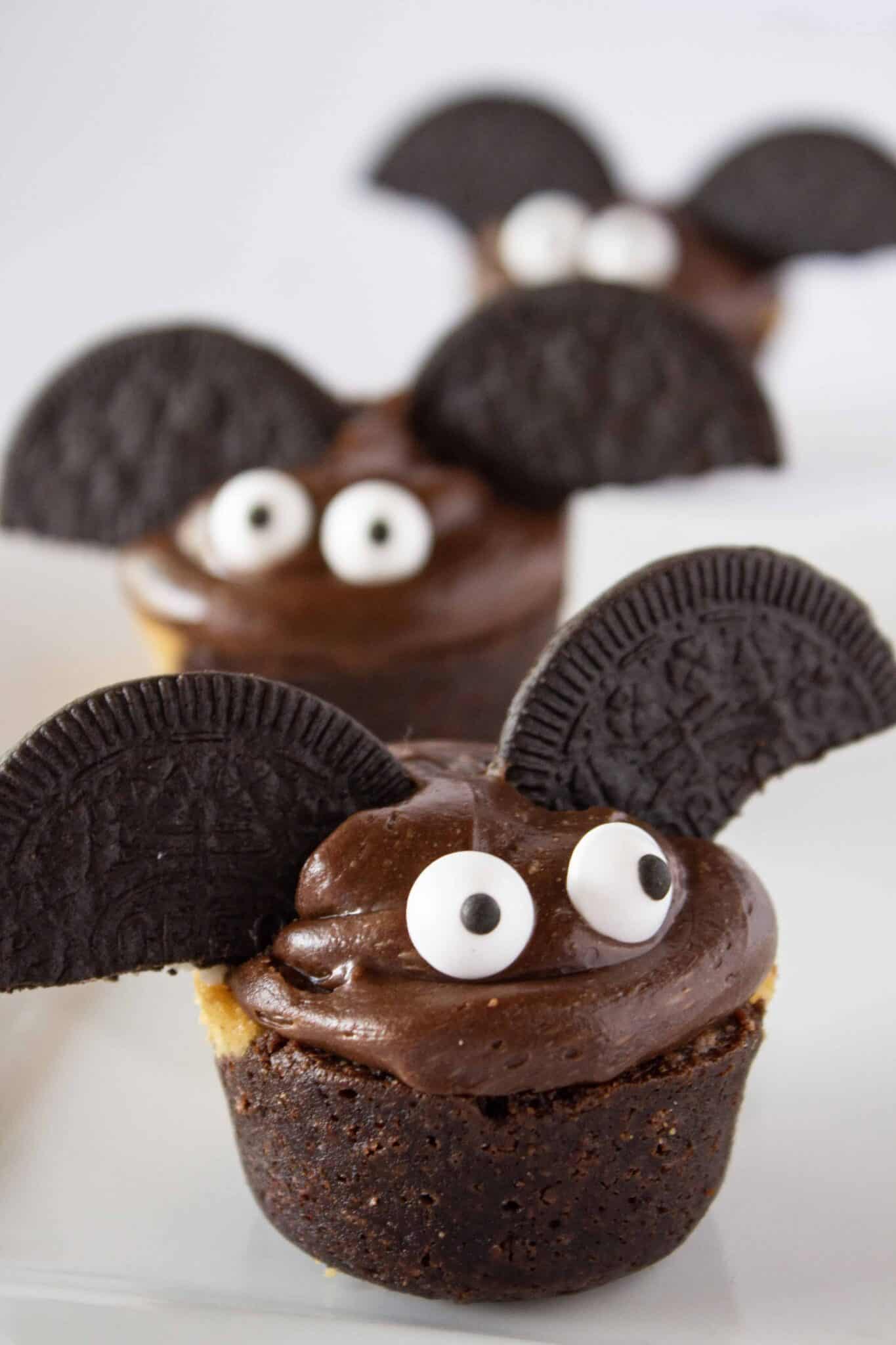 Spooky Brownie Bats Bites Halloween Practically Homemade
