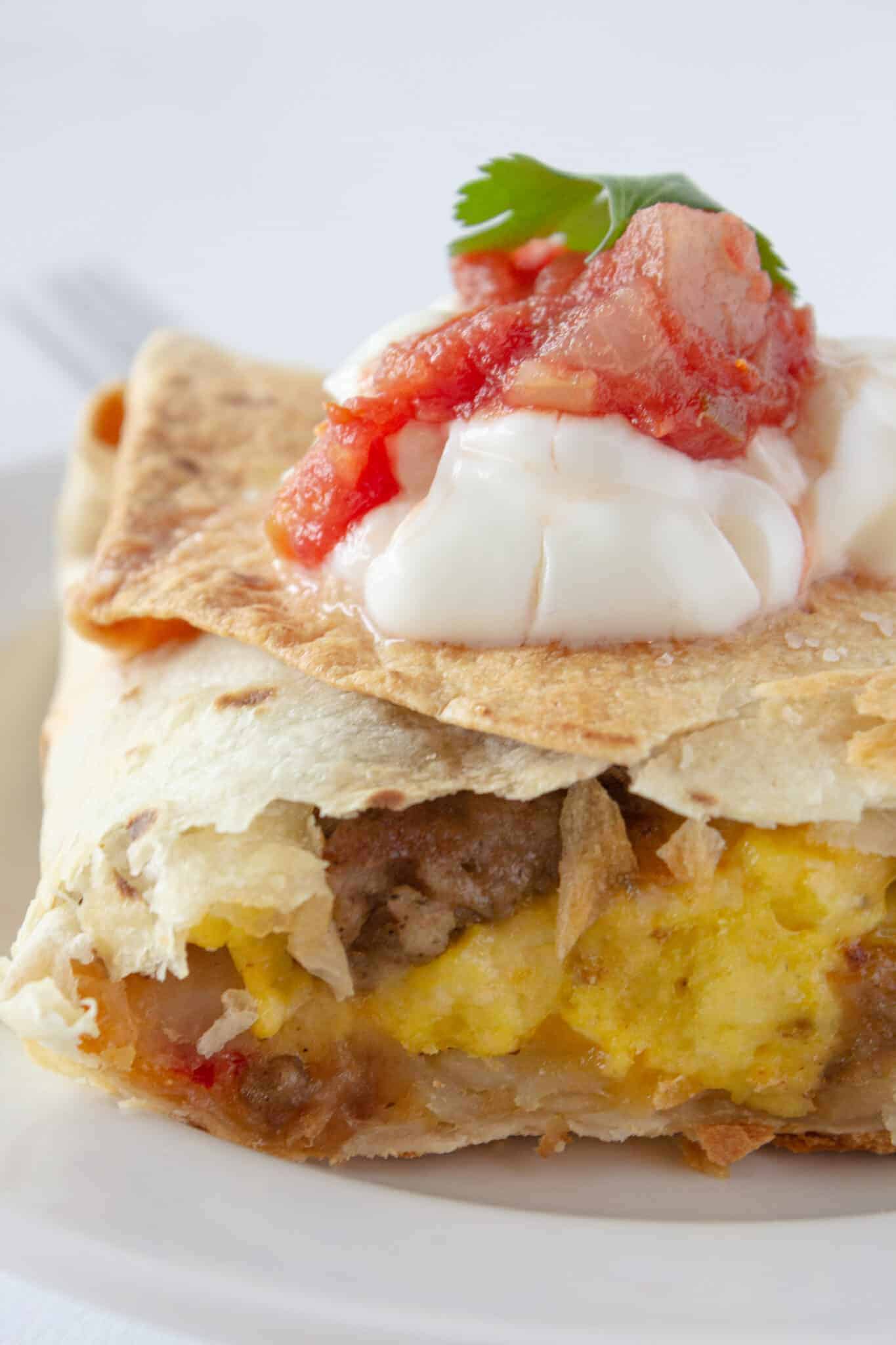 Sheet Pan Breakfast Quesadillas Recipe Practically Homemade